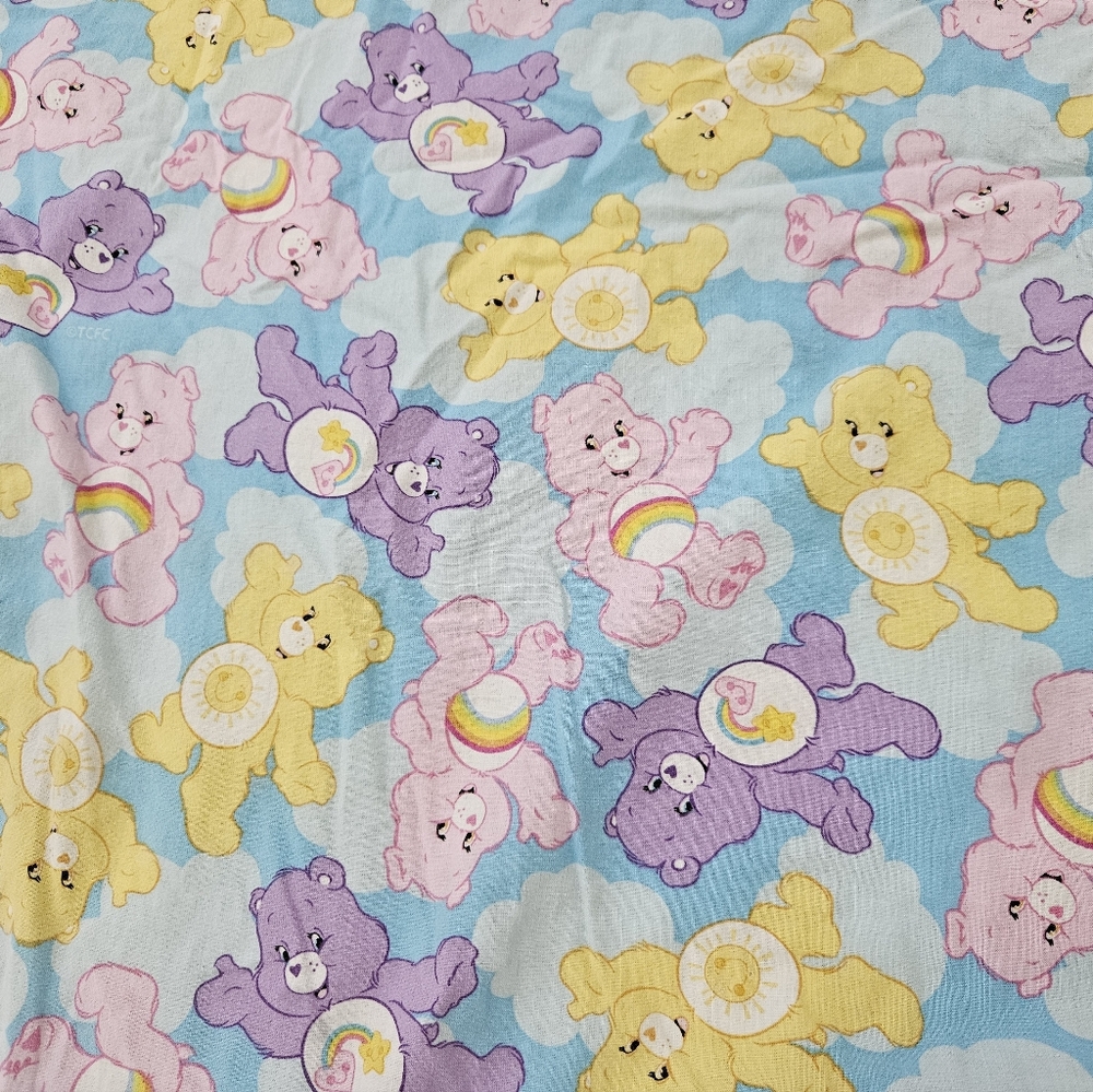 Vintage baby blanket Care Bears